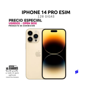 iPhone 14 Pro ESIM - 128 GB Producto de Exhibición