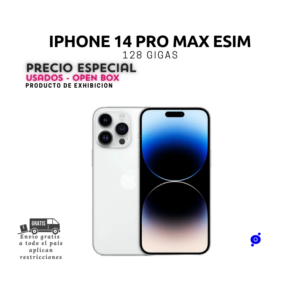 iPhone 14 Pro Max ESIM - 128 GB – Producto de Exhibición