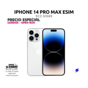 iPhone 14 pro Max ESIM - 512 GB Producto de Exhibición