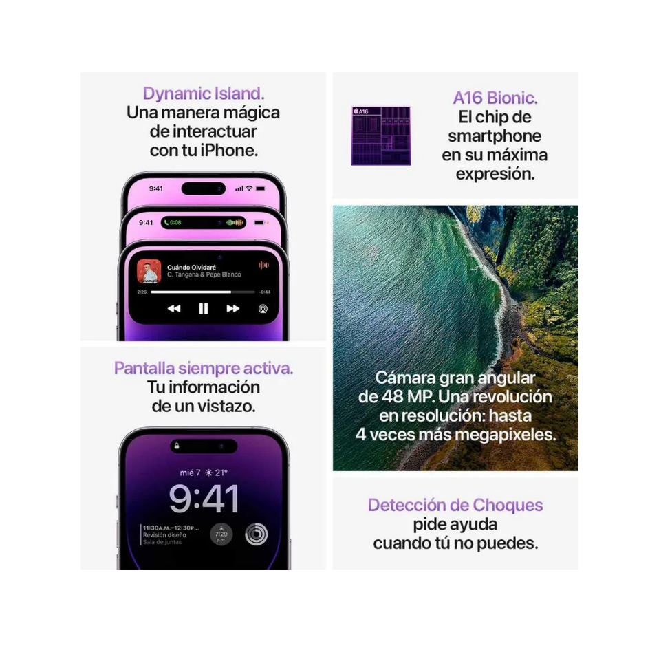 iPhone 14 Pro Max de 128 GB – Producto de Exhibición de Tienda