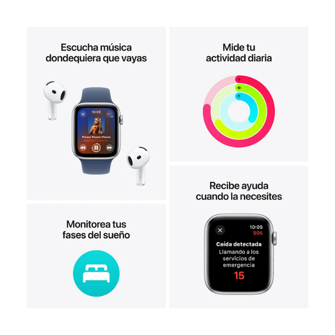 Apple Watch SE - (2nd gen) 40mm - S/M - Imagen 3