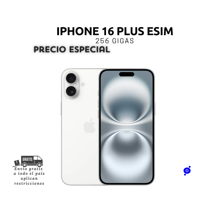 iPhone 16 Plus -256GB Usa Specs Esim