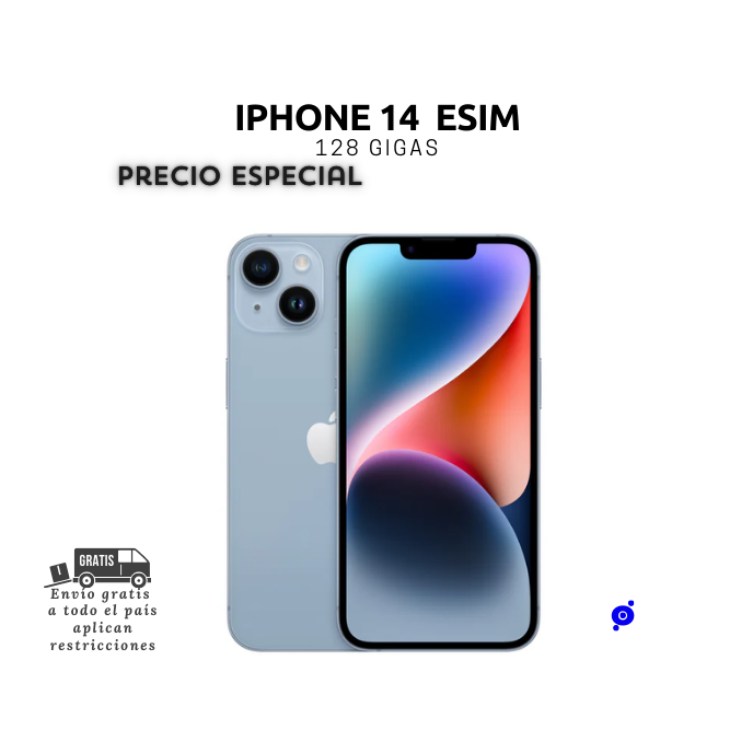 iPhone 14- 128GB Usa Specs Esim