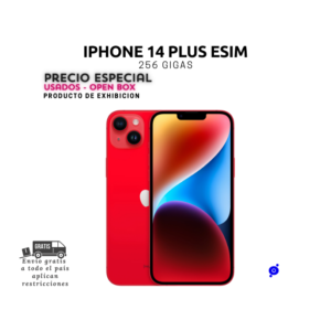 iPhone 14 plus  ESIM - 256 GB  Producto de Exhibición