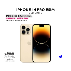 iPhone 14 Pro  ESIM - 512 GB  Producto de Exhibición
