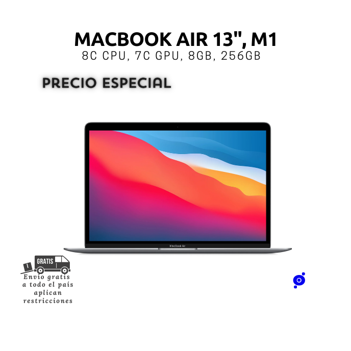 MacBook Air 13", M1 - 256GB