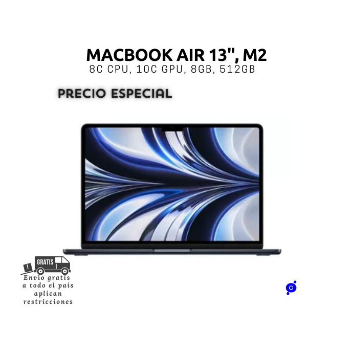 MacBook Air 13", M2 - 512GB