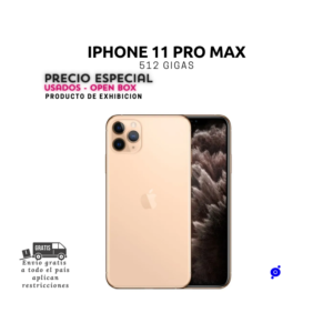 Iphone 11 pro max -512 GB Producto de Exhibición
