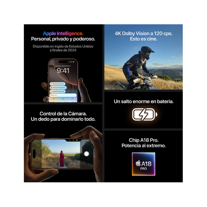 iPhone 16 Pro - 256GB Usa Specs Esim - Imagen 5